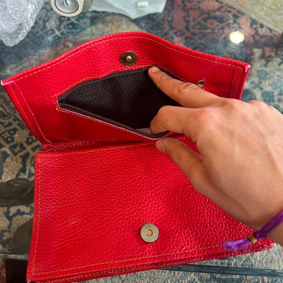 Dooney-bourke Women's Red Wallet-purses - Picture 5 of 5